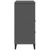 Kirjahylly VIKEN antrasiitin harmaa 80x40x90 cm tekninen puu