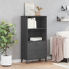 Kirjahylly VIKEN antrasiitin harmaa 60x35x123 cm tekninen puu