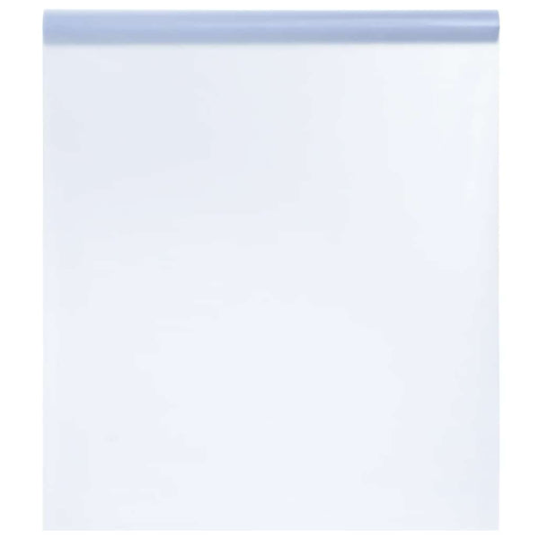 Staattinen ikkunakalvo himmeä harmaa 60x2000 cm PVC