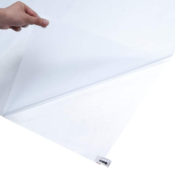 Staattinen ikkunakalvo himmeä harmaa 60x2000 cm PVC