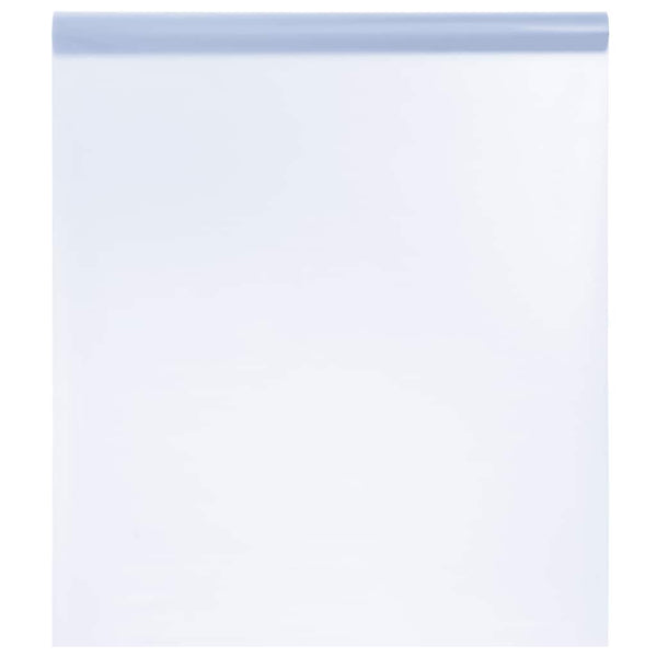 Staattinen ikkunakalvo himmeä harmaa 90x2000 cm PVC