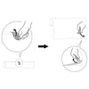 Staattinen ikkunakalvo himmeä valk. 60x2000 cm PVC