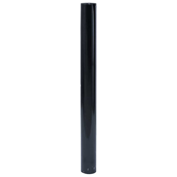 Staattinen ikkunakalvo himmeä musta 45x1000 cm PVC