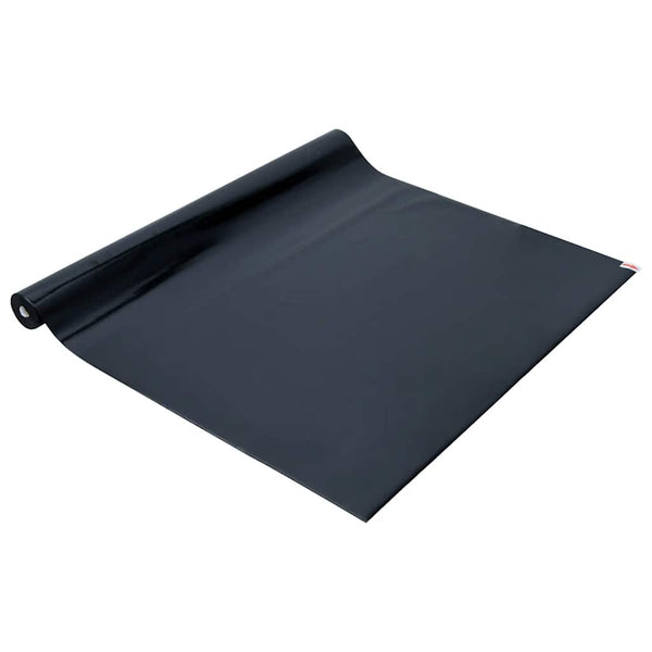 Staattinen ikkunakalvo himmeä musta 45x1000 cm PVC