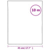Staattinen ikkunakalvo himmeä musta 45x1000 cm PVC