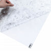 Ikkunakalvo himmeä kukkakuvio 60x500 cm PVC