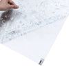 Ikkunakalvo himmeä kukkakuvio 90x500 cm PVC