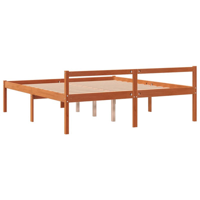 Vahanruskea seniorisänky Abdolahzadi 160x200cm (mänty)