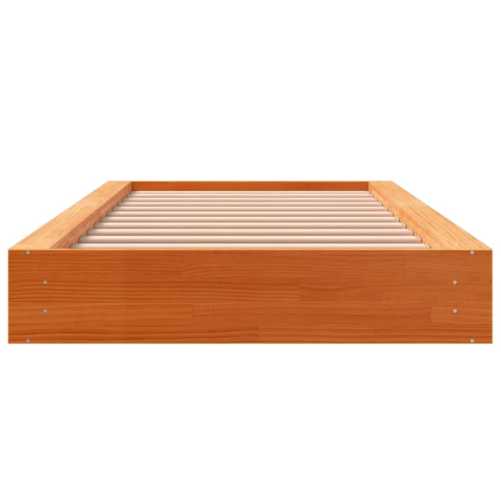 Vahanruskea sängynrunko Sabia 100x200cm (mänty)