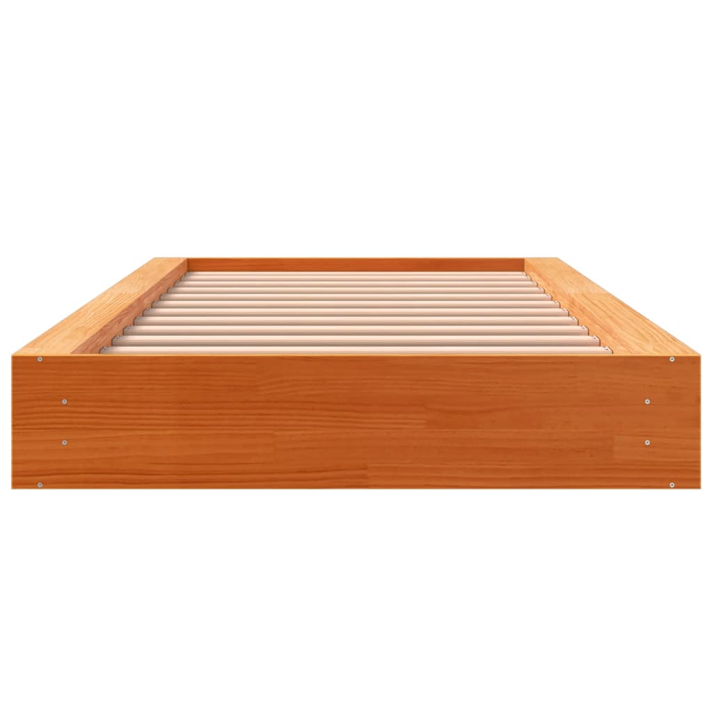 Vahanruskea sängynrunko Sabia 75x190cm (mänty)