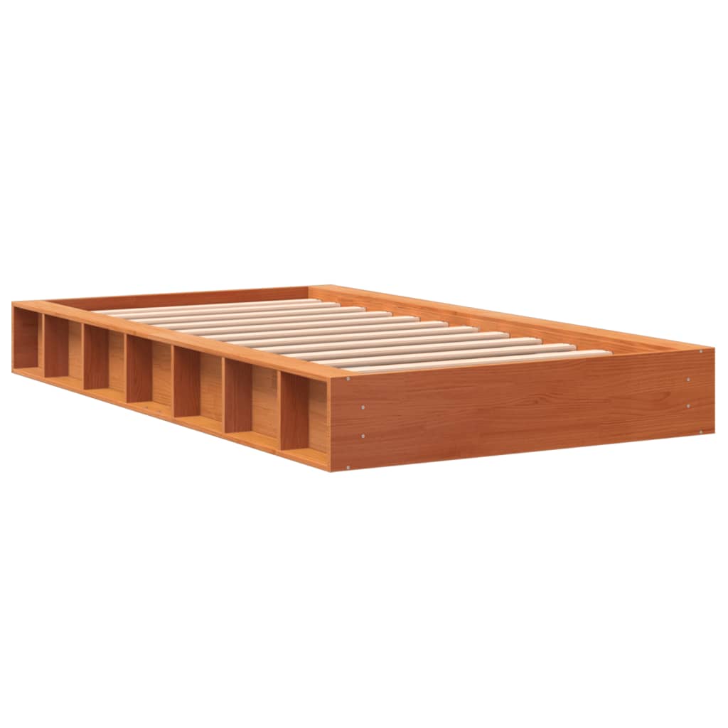 Vahanruskea sängynrunko Sabia 75x190cm (mänty)