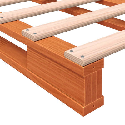 Vahanruskea lavasänky Maistorovici 180x200cm (mänty)