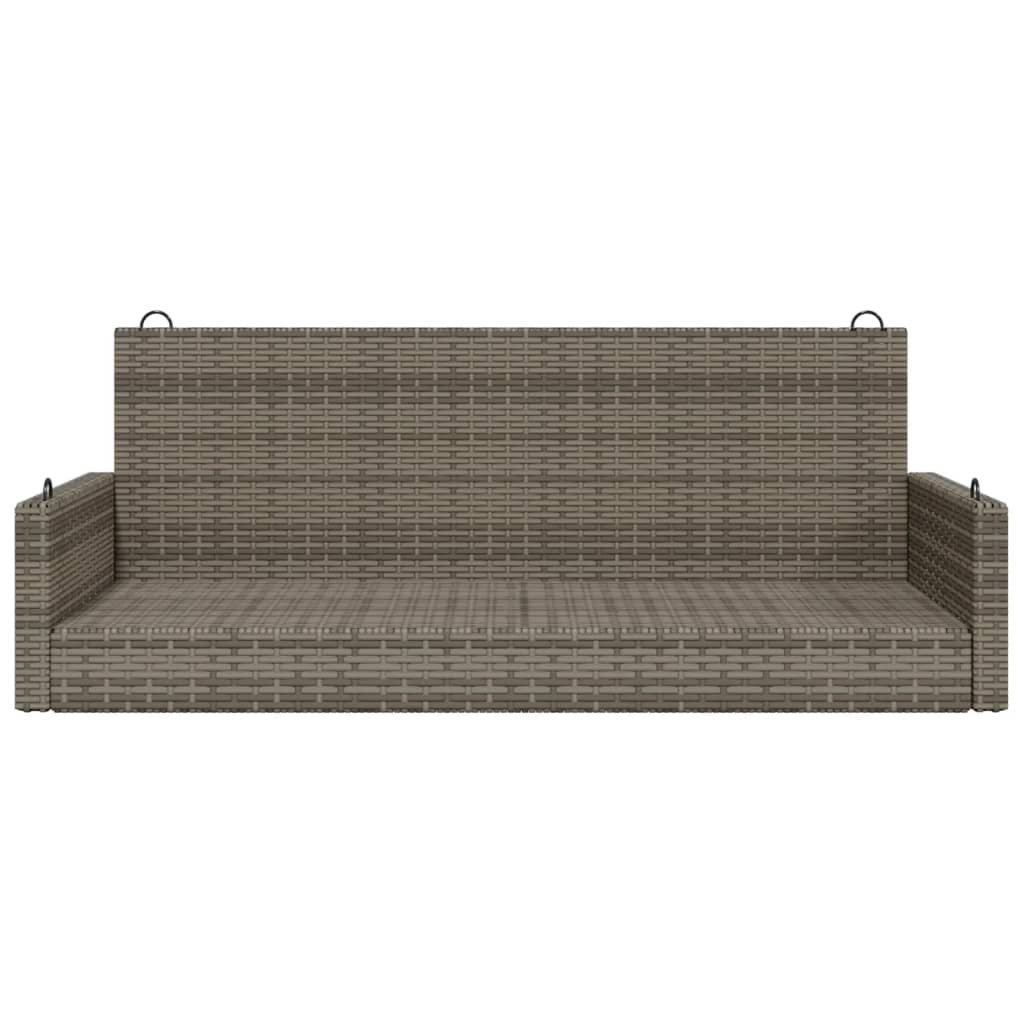 Harmaa keinupenkki Linica 119x56x48cm