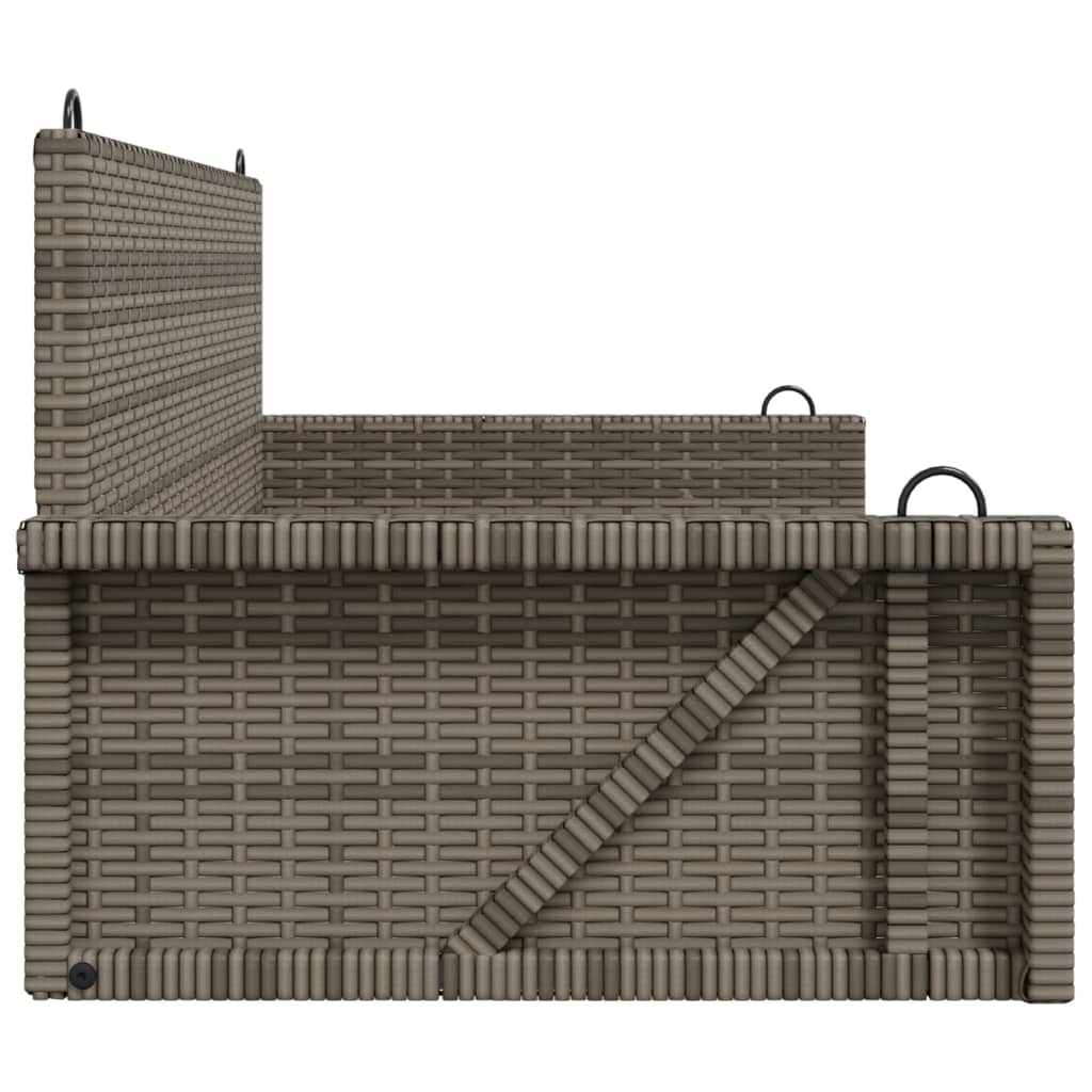 Harmaa keinupenkki Linica 119x56x48cm