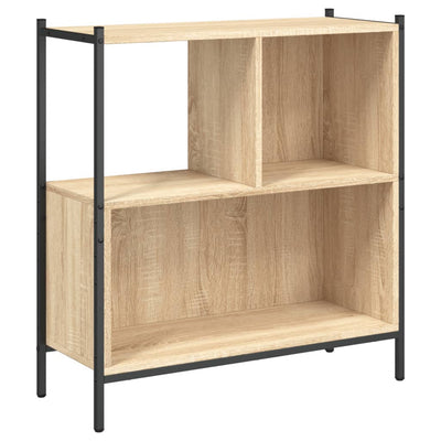 Kirjahylly Sonoma-tammi 72x28x77,5 cm tekninen puu