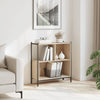 Kirjahylly Sonoma-tammi 72x28x77,5 cm tekninen puu