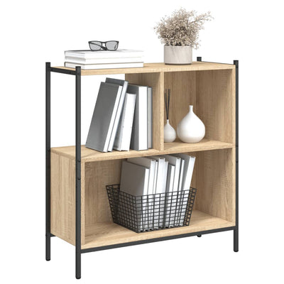 Kirjahylly Sonoma-tammi 72x28x77,5 cm tekninen puu