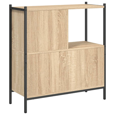 Kirjahylly Sonoma-tammi 72x28x77,5 cm tekninen puu