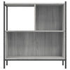 Kirjahylly harmaa Sonoma 72x28x77,5 cm tekninen puu