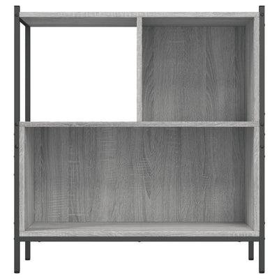 Kirjahylly harmaa Sonoma 72x28x77,5 cm tekninen puu