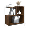 Ruskea kirjahylly Harald 72x28x77,5cm (tammi, puinen)