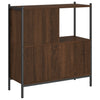 Kirjahylly ruskea tammi 72x28x77,5 cm tekninen puu