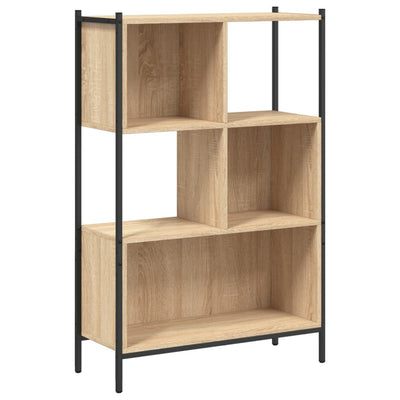 Kirjahylly Sonoma-tammi 72x28x109 cm tekninen puu