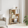 Kirjahylly Sonoma-tammi 72x28x109 cm tekninen puu