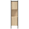 Kirjahylly Sonoma-tammi 72x28x109 cm tekninen puu