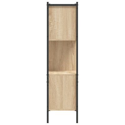 Kirjahylly Sonoma-tammi 72x28x109 cm tekninen puu