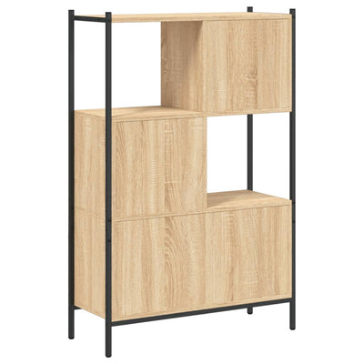 Kirjahylly Sonoma-tammi 72x28x109 cm tekninen puu
