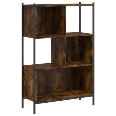 Kirjahylly savutammi 72x28x109 cm tekninen puu