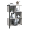 Kirjahylly harmaa Sonoma 72x28x109 cm tekninen puu