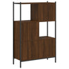 Kirjahylly ruskea tammi 72x28x109 cm tekninen puu
