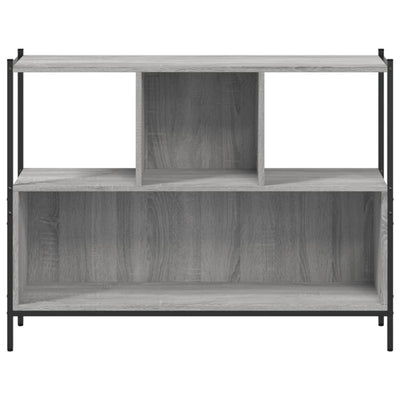Kirjahylly harmaa Sonoma 102x28x77,5 cm tekninen puu