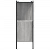 Kirjahylly harmaa Sonoma 102x28x77,5 cm tekninen puu