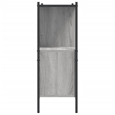 Kirjahylly harmaa Sonoma 102x28x77,5 cm tekninen puu