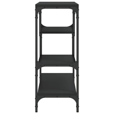 Musta konsolipöytä Polixian 100x30x75cm (puinen)