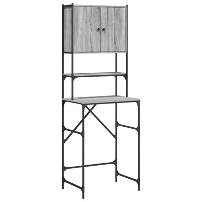 Pesukonekaappi harmaa Sonoma 68x48,5x194 cm