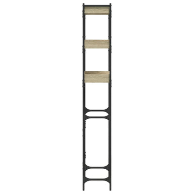 Pesukonehyllykkö Sonoma-tammi 67x25x163 cm tekninen puu