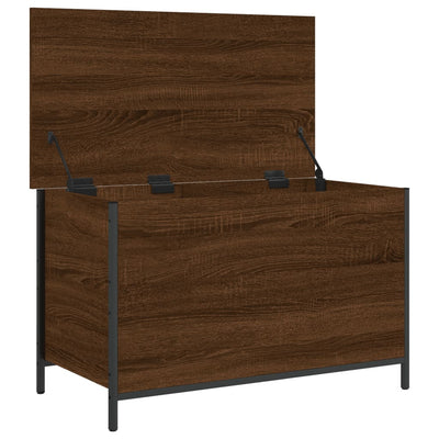 Kenkäpenkki ruskea tammi 80x42,5x50 cm tekninen puu