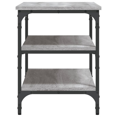 Kenkäpenkki harmaa Sonoma 70x38,5x49 cm tekninen puu