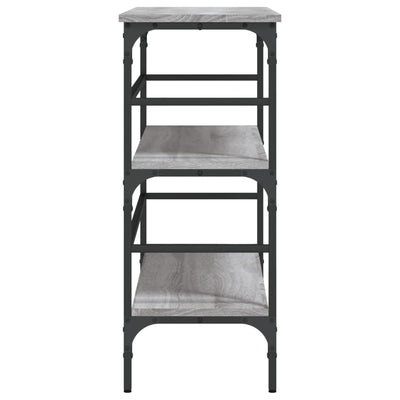 Harmaa konsolipöytä Albinica 100x32x75cm (puinen)