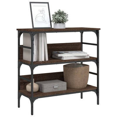 Ruskea konsolipöytä Iftimi 75x32x75cm (puinen)