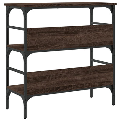 Ruskea konsolipöytä Iftimi 75x32x75cm (puinen)