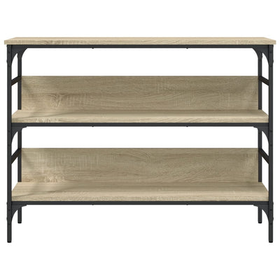 Sohvapöytä Sonoma-tammi 100x32x75 cm tekninen puu
