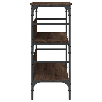 Ruskea konsolipöytä Iftimi 100x32x75cm (puinen)