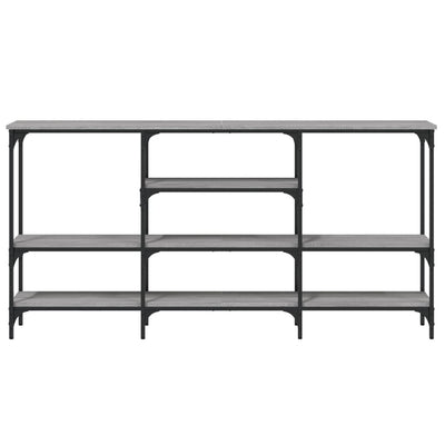 Harmaa konsolipöytä Martinean 160x29x80cm (puinen)