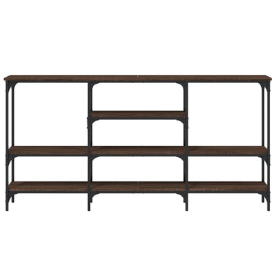 Ruskea konsolipöytä Martinean 160x29x80cm (puinen)