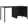 Kirjahylly musta 72x28x172 cm tekninen puu